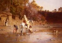 Guillaumet, Gustave - The River at El-Katara